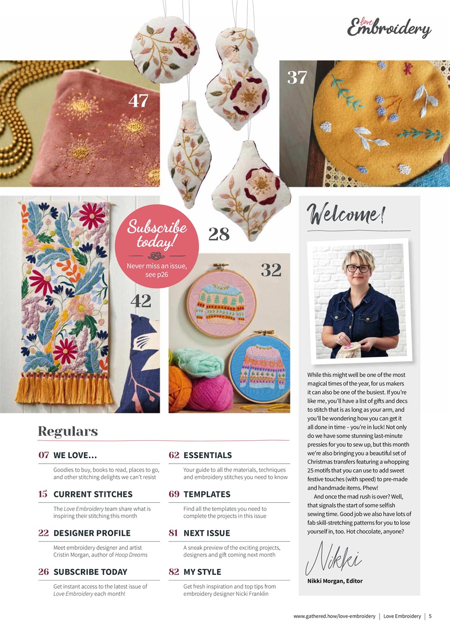 Love Embroidery Preview Pages