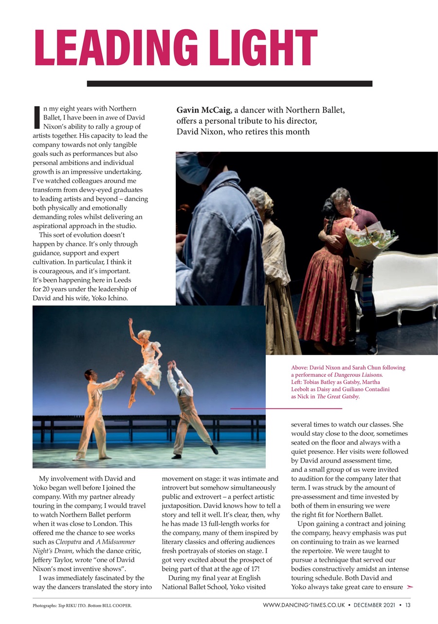 Dancing Times Preview Pages