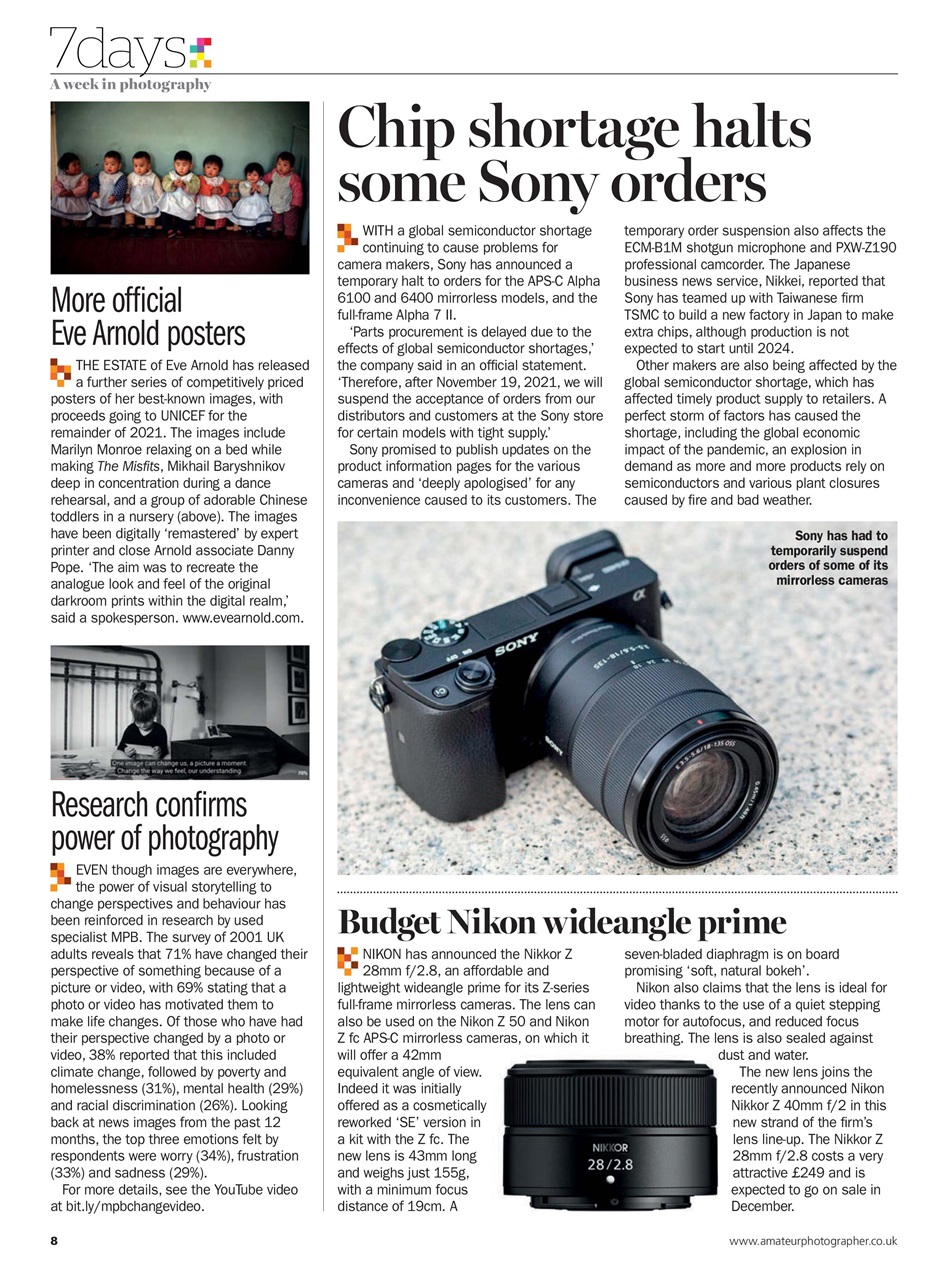 Amateur Photographer Preview Pages