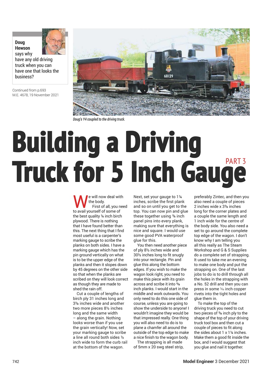 Model Engineer Preview Pages