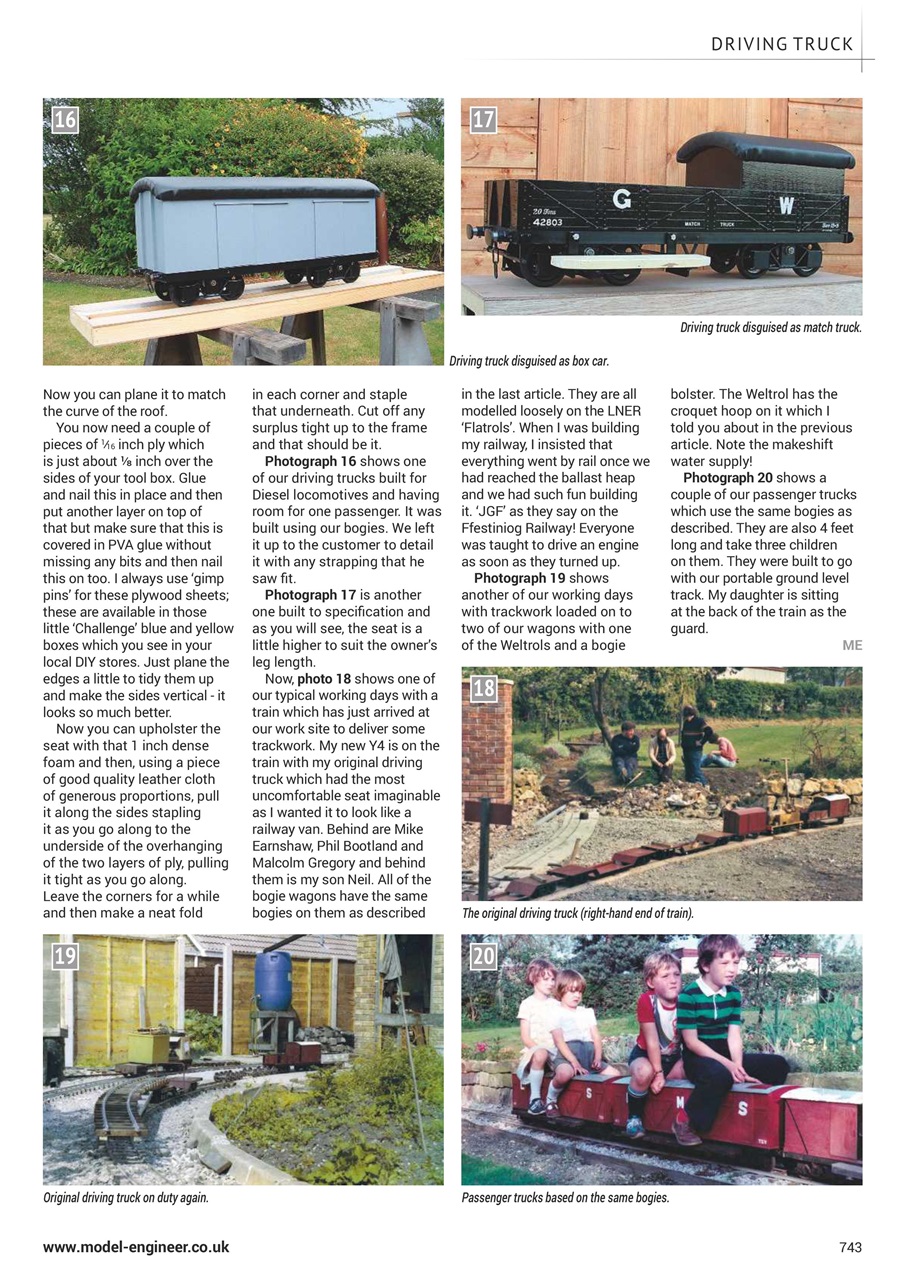 Model Engineer Preview Pages