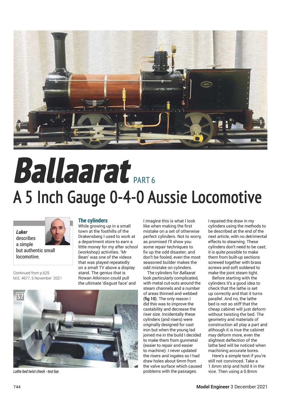 Model Engineer Preview Pages