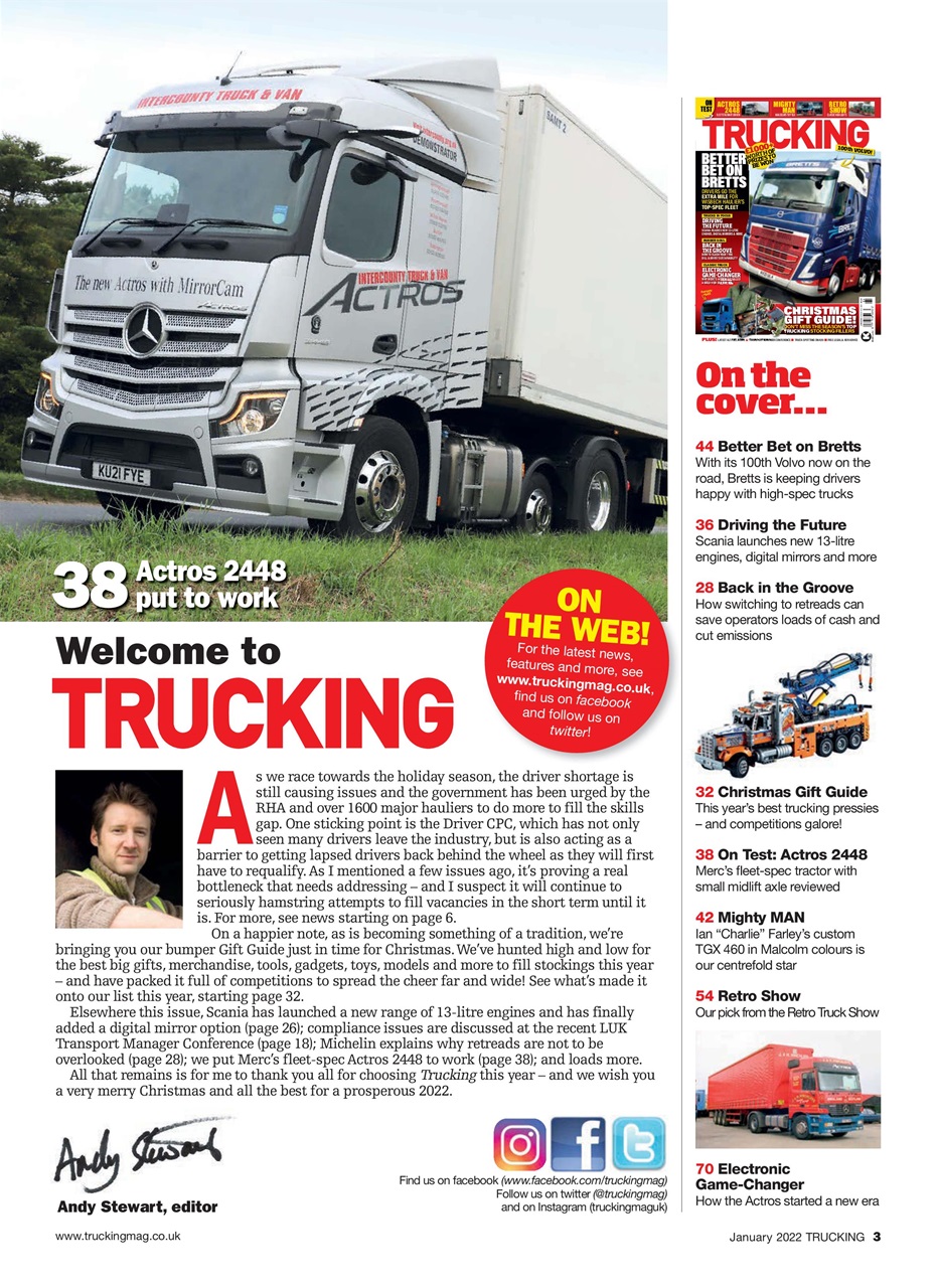 Trucking Magazine Preview Pages