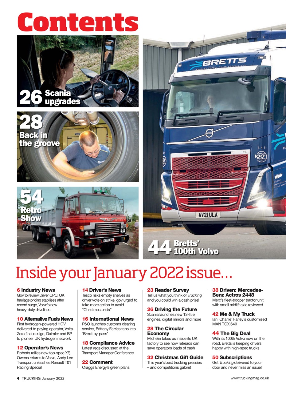 Trucking Magazine Preview Pages