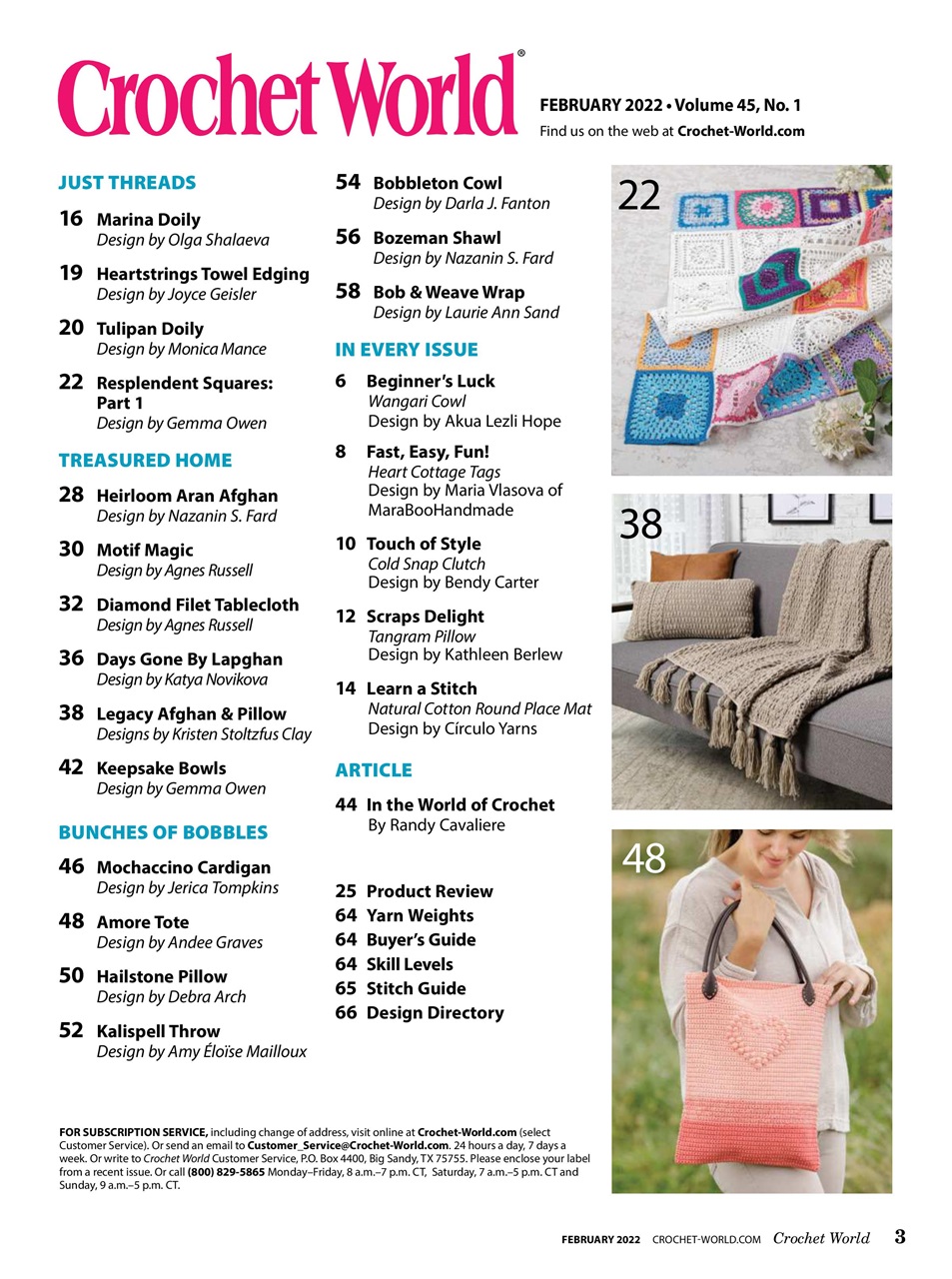 Crochet World Preview Pages