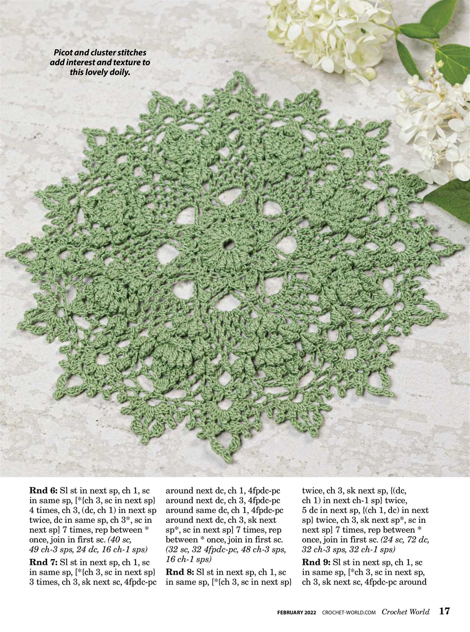 Crochet World Preview Pages