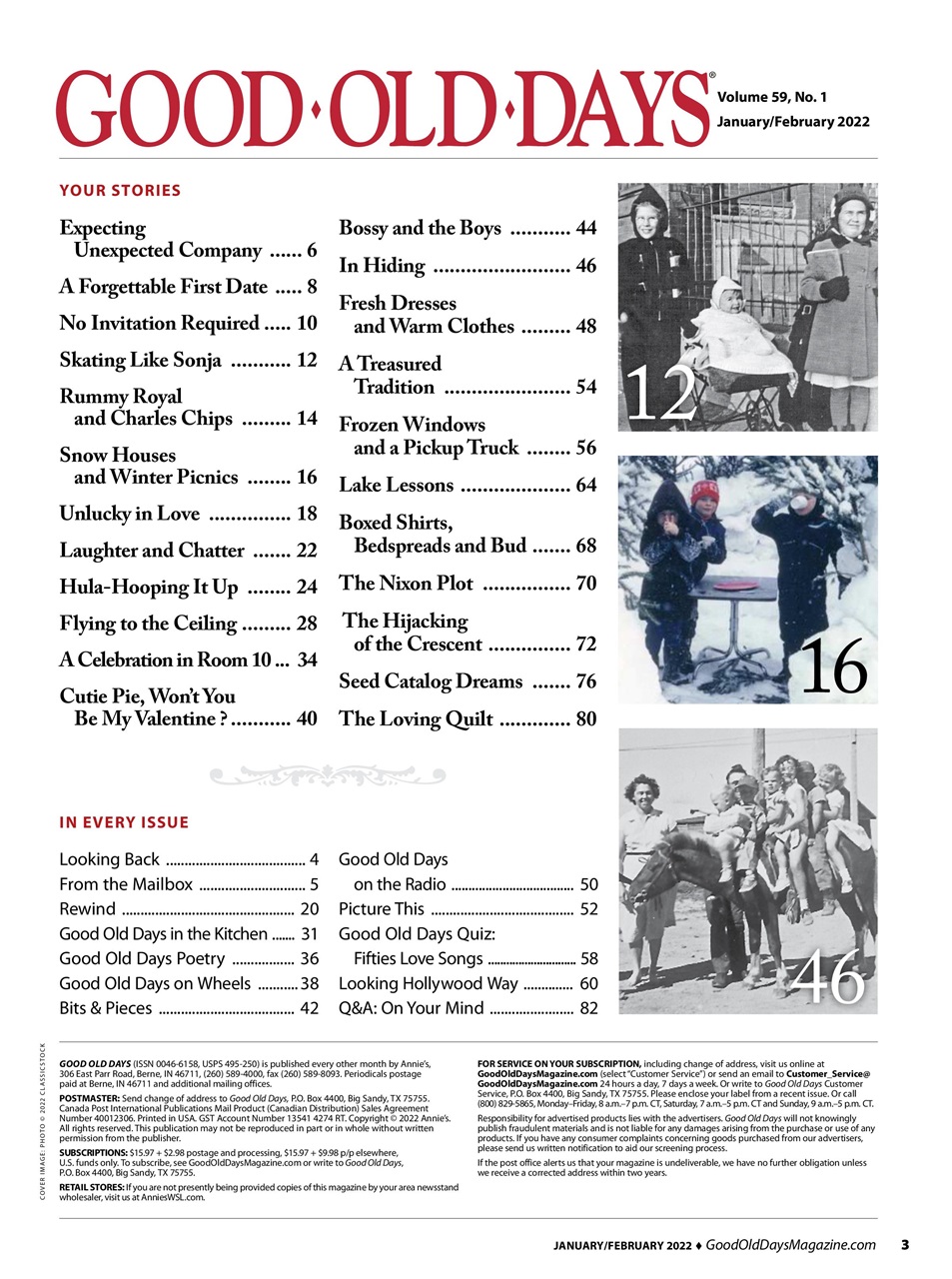 Good Old Days Preview Pages