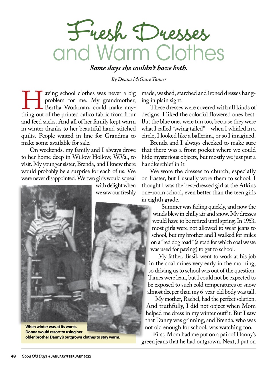 Good Old Days Preview Pages