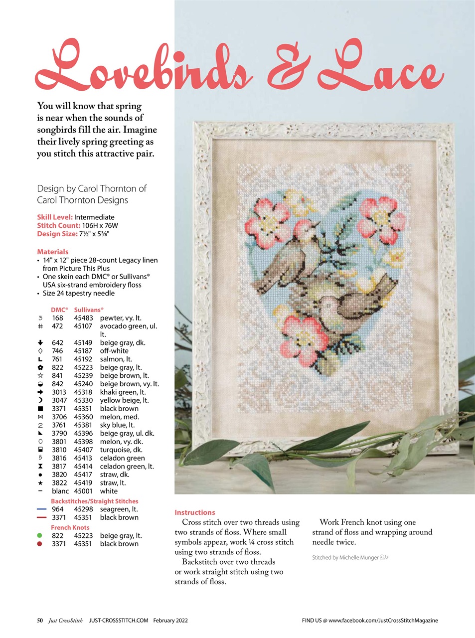 Just CrossStitch Preview Pages