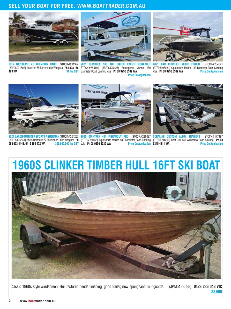 Boat Trader Australia Preview Pages