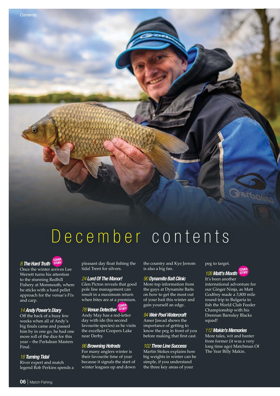 Match Fishing Preview Pages