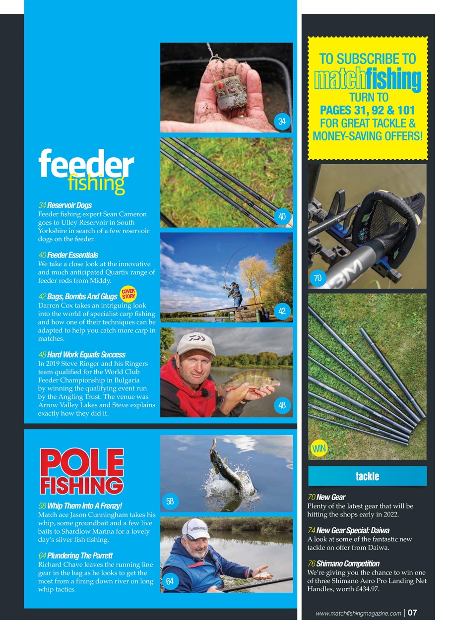Match Fishing Preview Pages