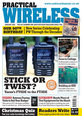 Practical Wireless issue January 2022