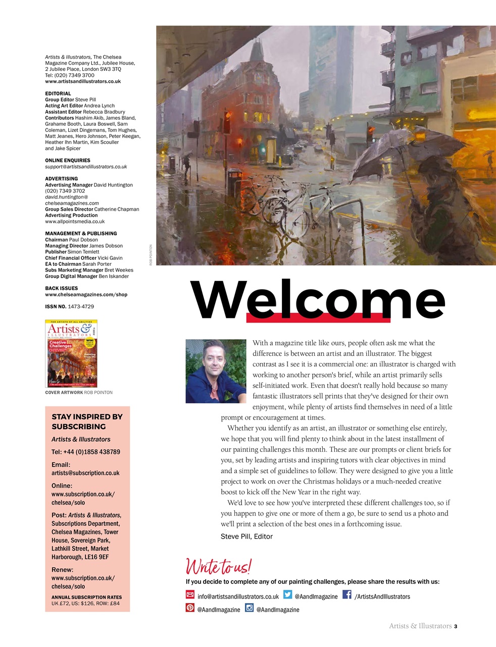 Artists & Illustrators Preview Pages