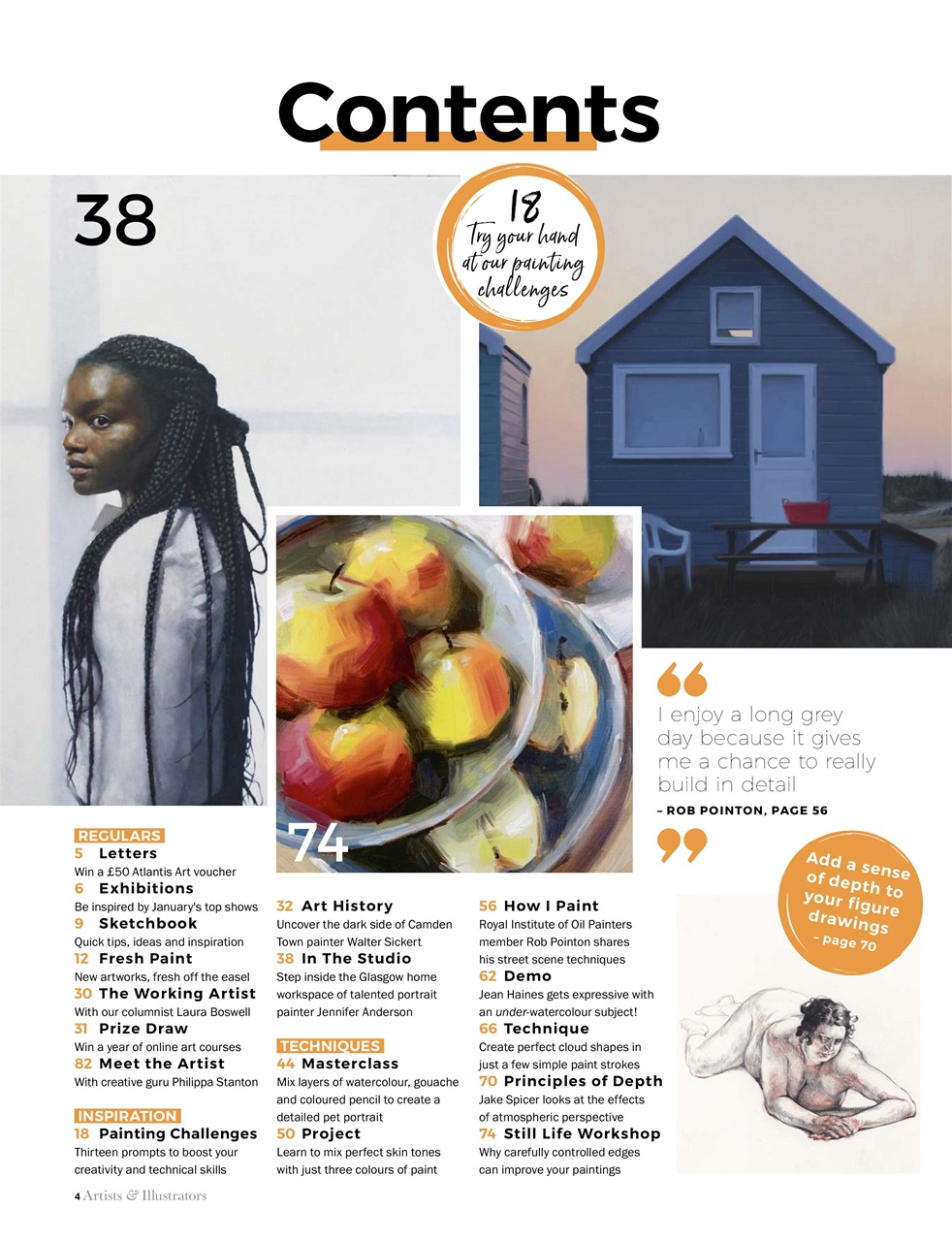 Artists & Illustrators Preview Pages