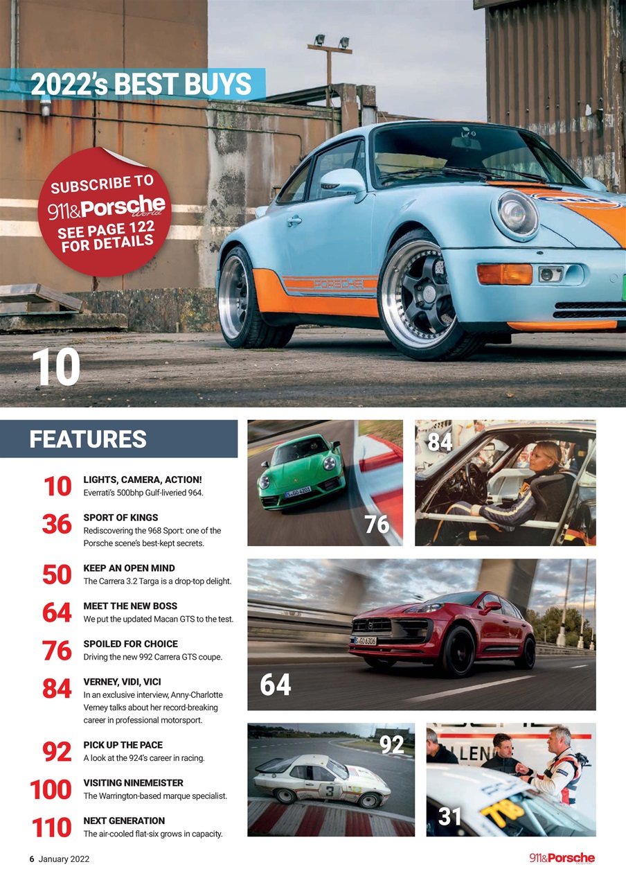 911 & Porsche World Preview Pages