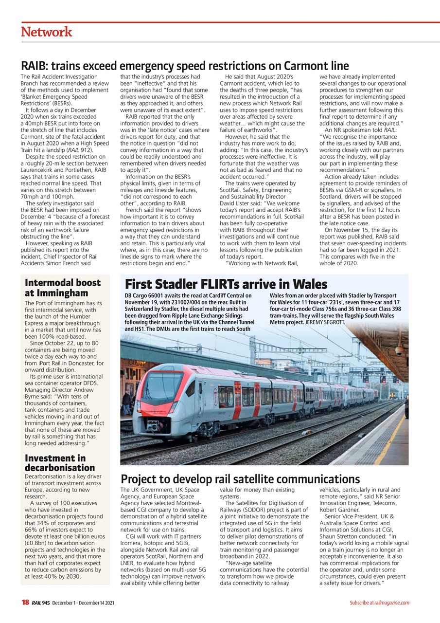 Rail Preview Pages