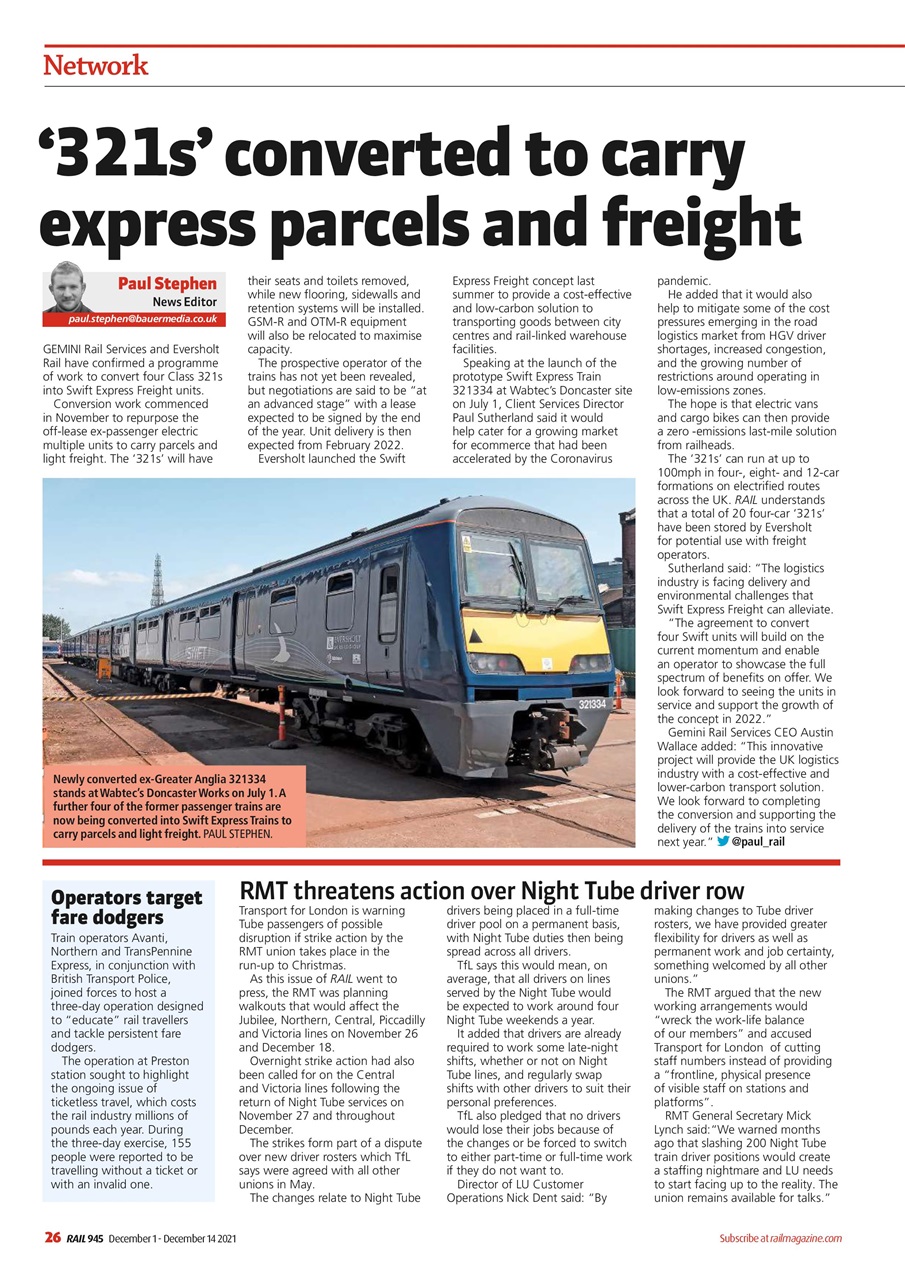 Rail Preview Pages