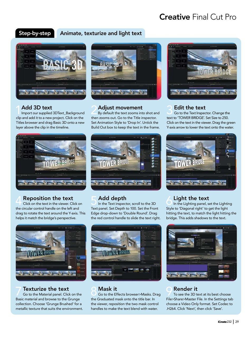 iCreate Preview Pages