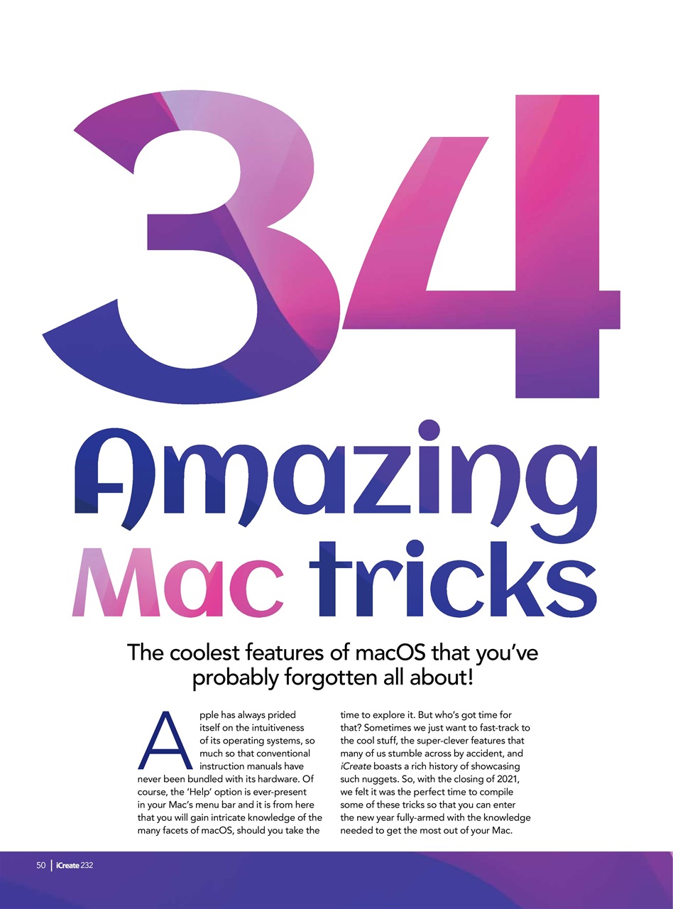 iCreate Preview Pages