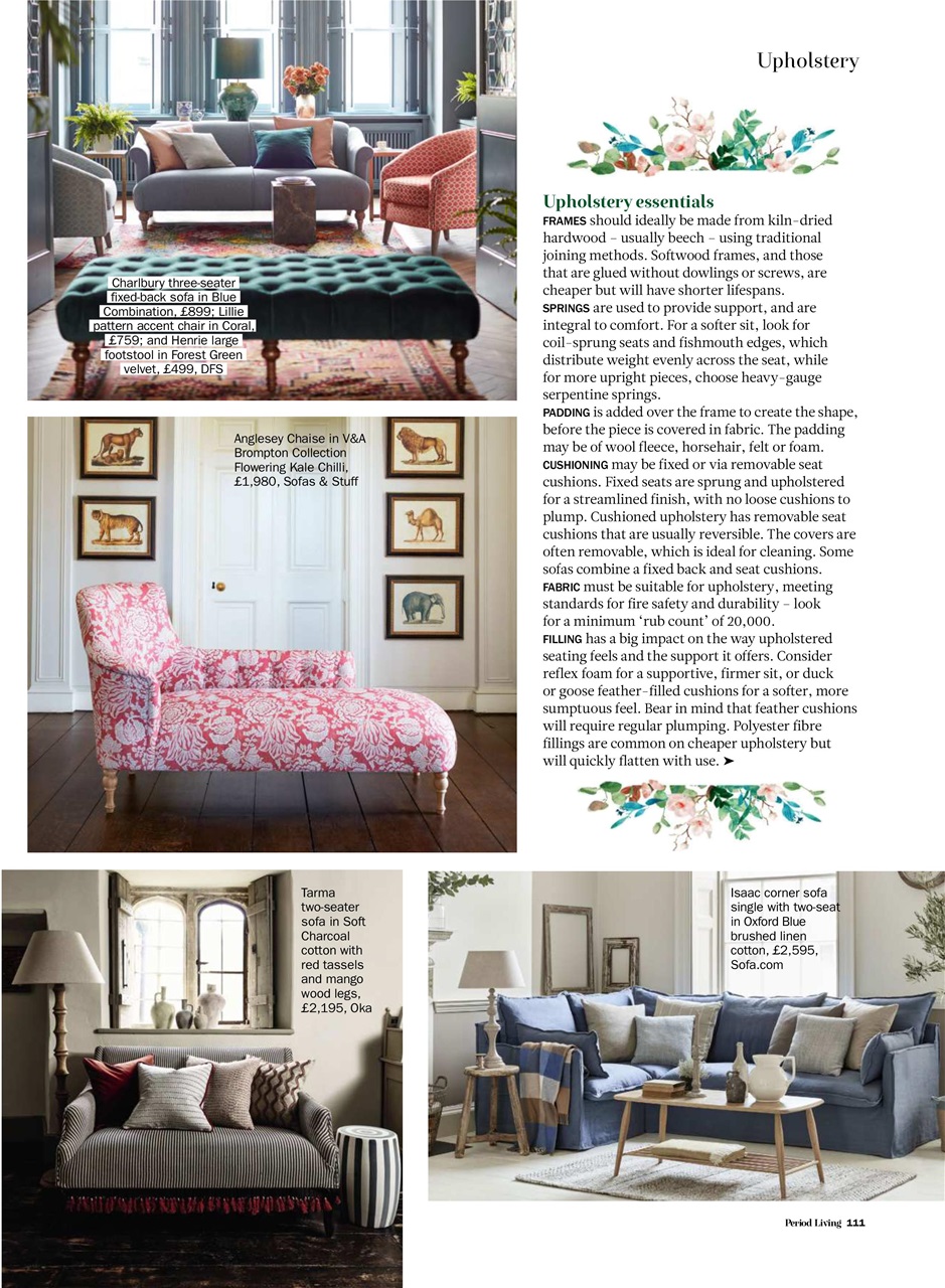 Period Living Magazine Preview Pages