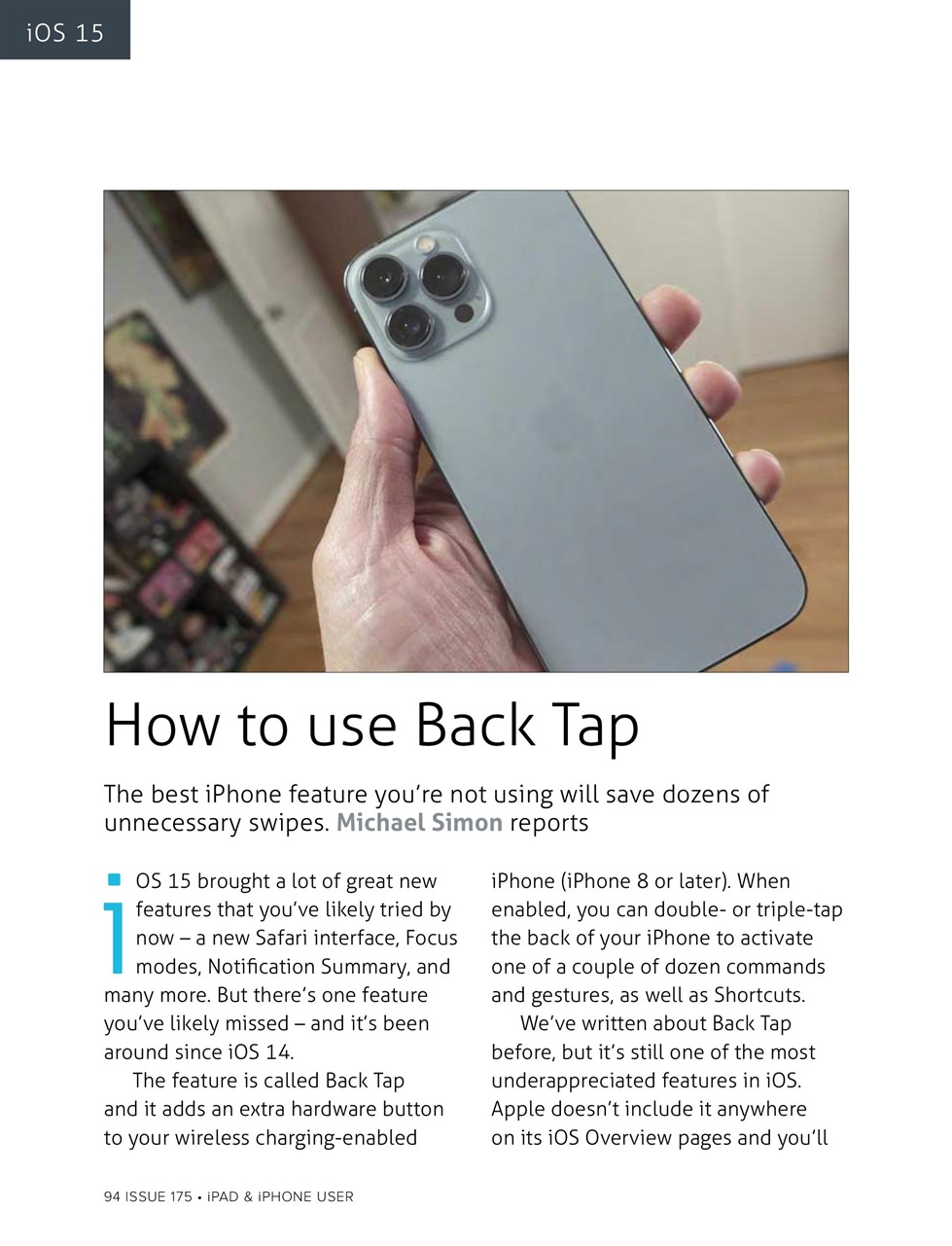 iPad and iPhone User Preview Pages