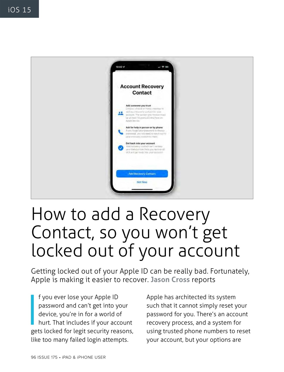 iPad and iPhone User Preview Pages