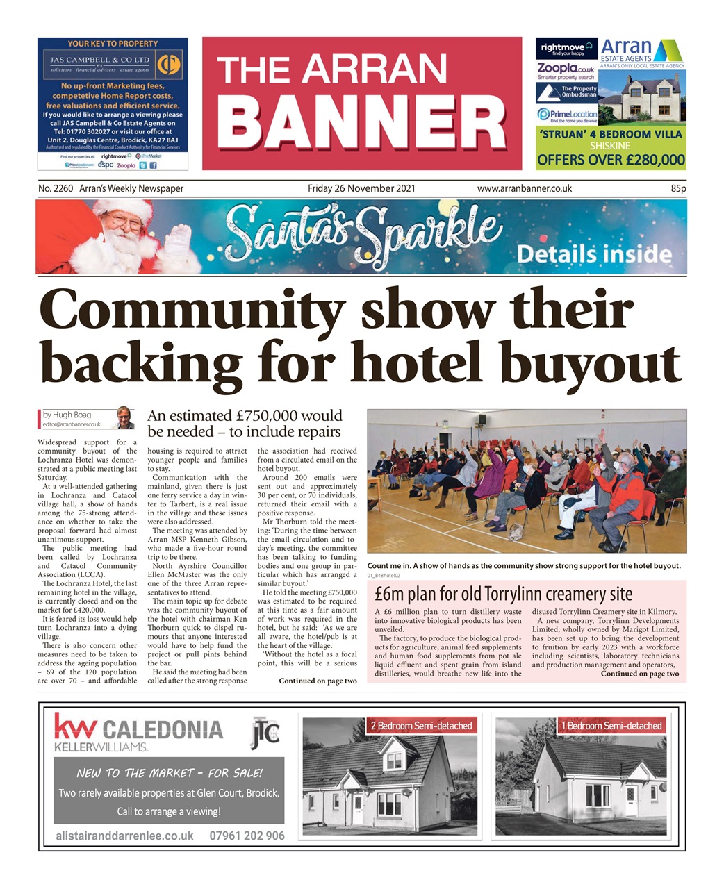 Arran Banner Preview Pages