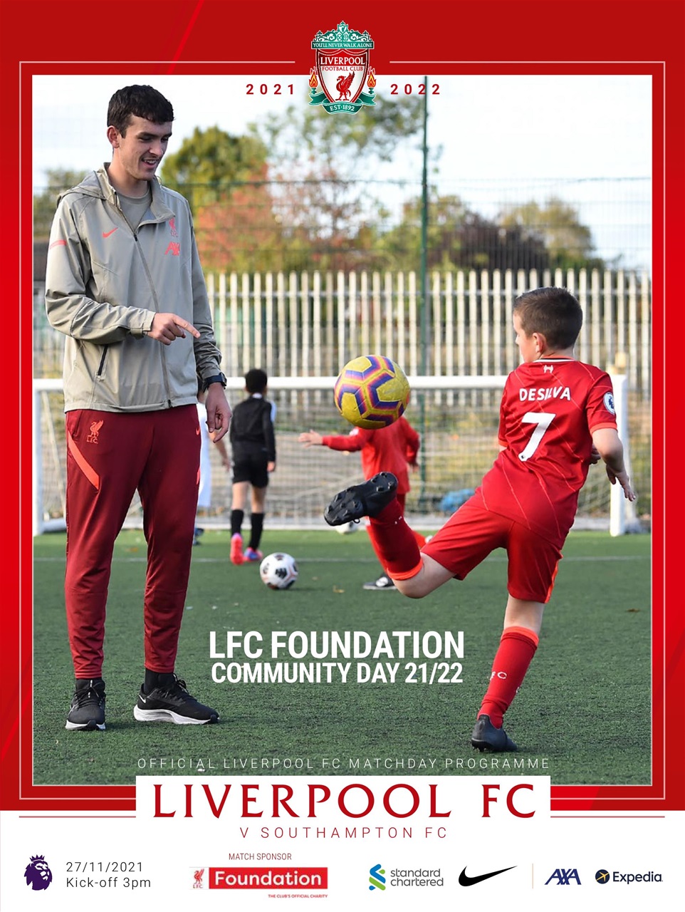 Liverpool FC Programmes Preview Pages