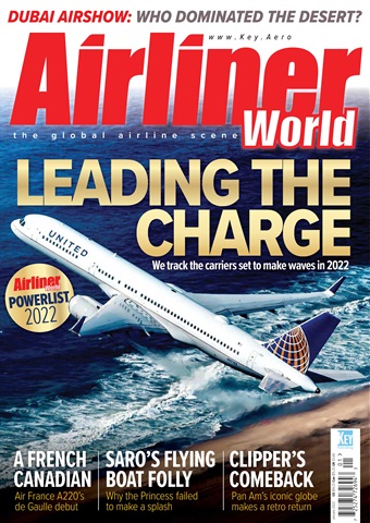 Airliner World issue  January 2022
