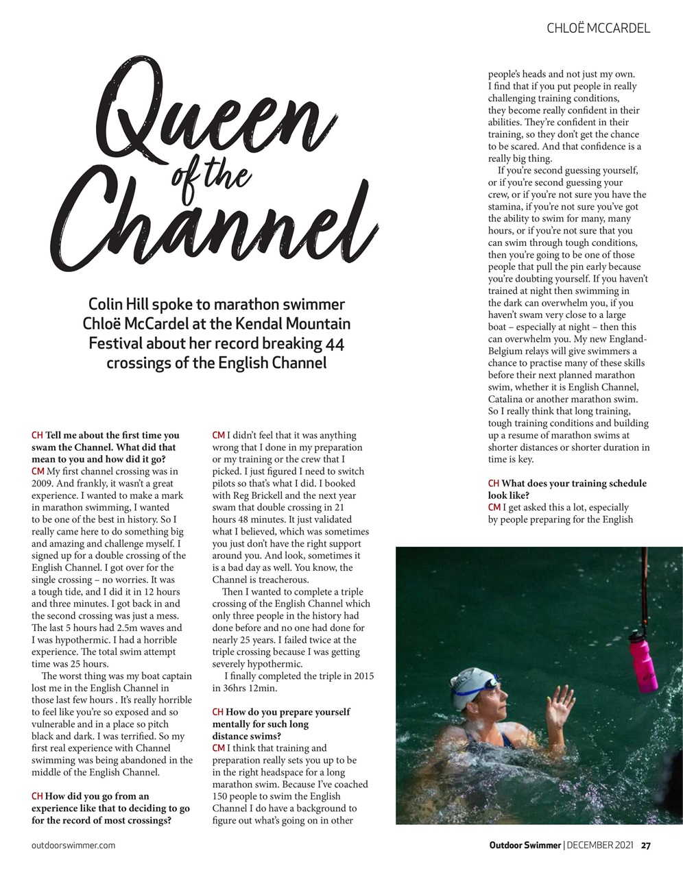 Outdoor Swimmer Preview Pages