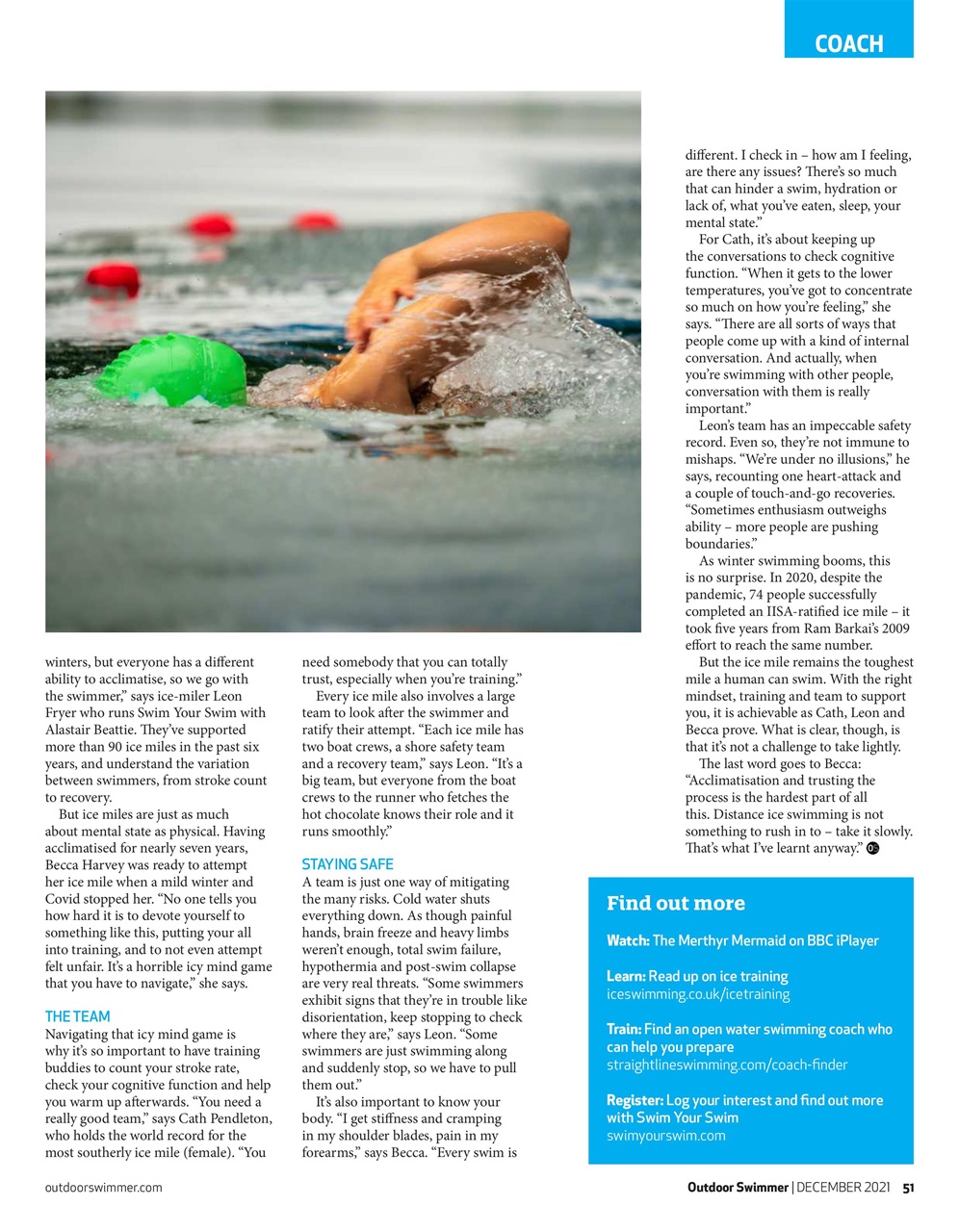 Outdoor Swimmer Preview Pages