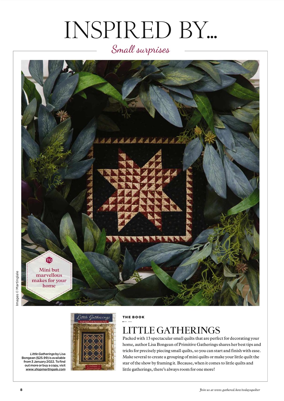 Today’s Quilter Preview Pages