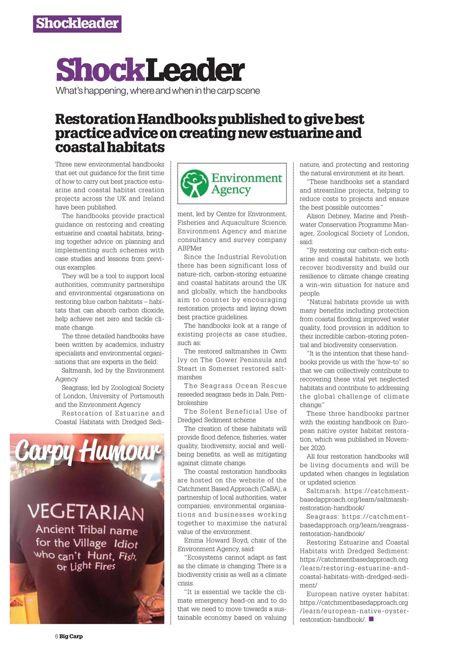 Big Carp Magazine Preview Pages