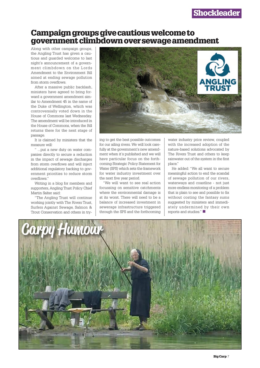 Big Carp Magazine Preview Pages