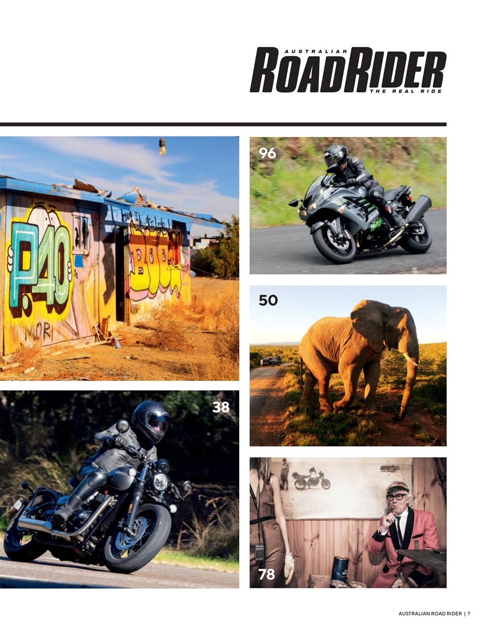 Australian Road Rider Preview Pages