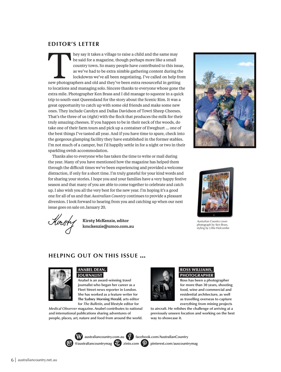 Australian Country Preview Pages
