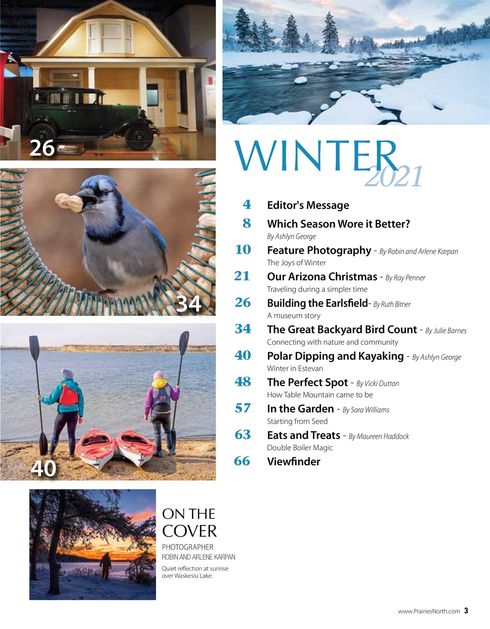 Prairies North Magazine Preview Pages