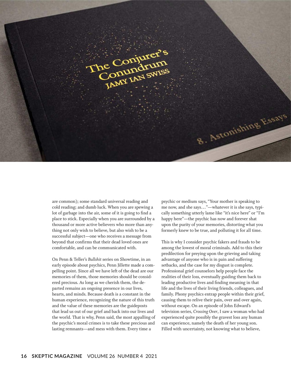 Skeptic Preview Pages