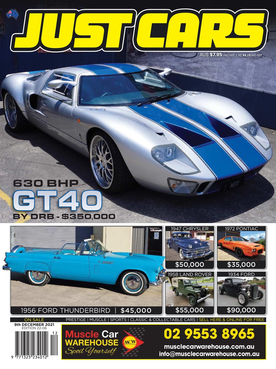 JUST CARS Preview Pages