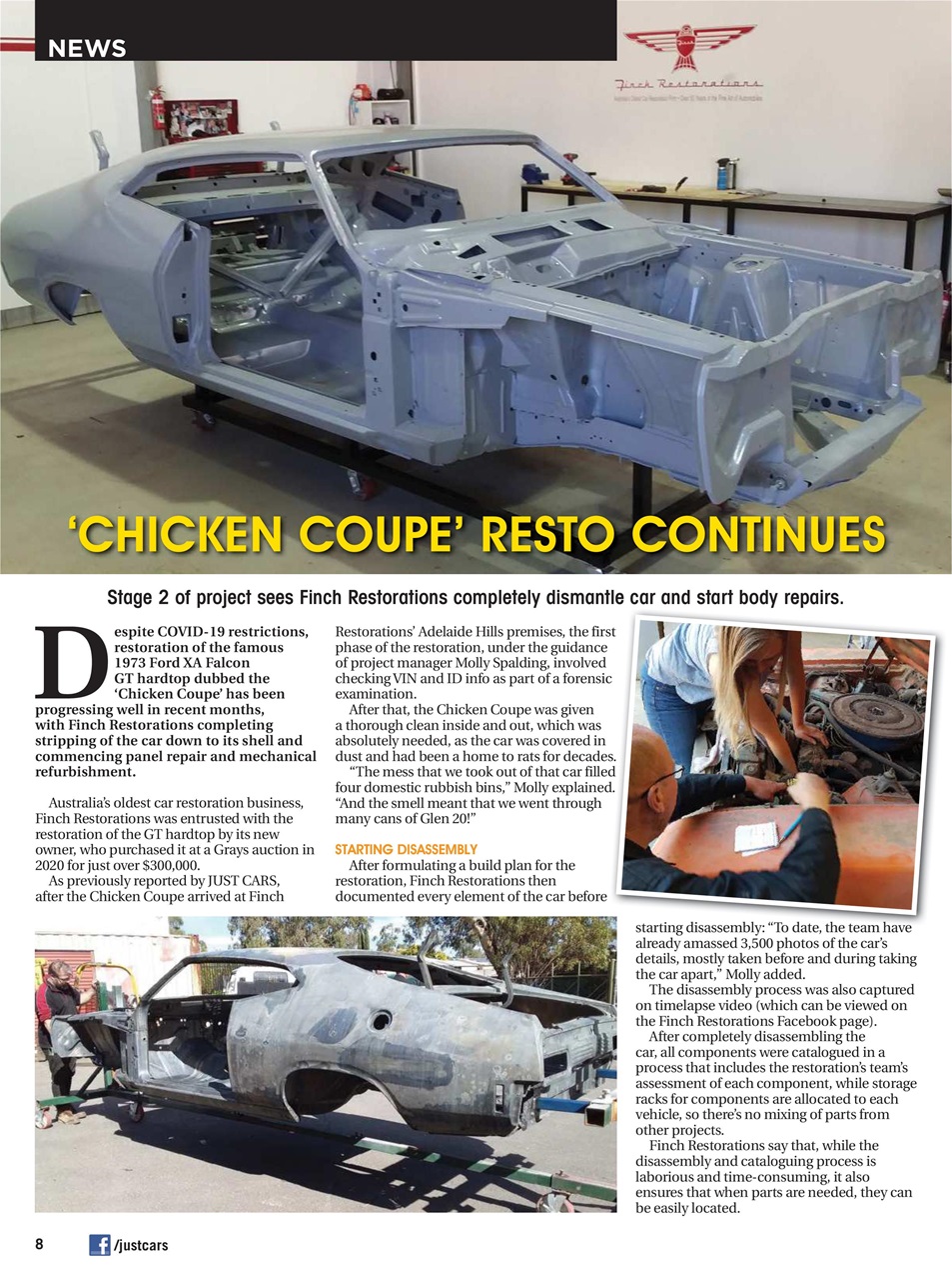 JUST CARS Preview Pages