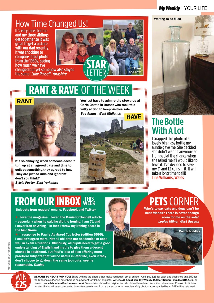 My Weekly Preview Pages