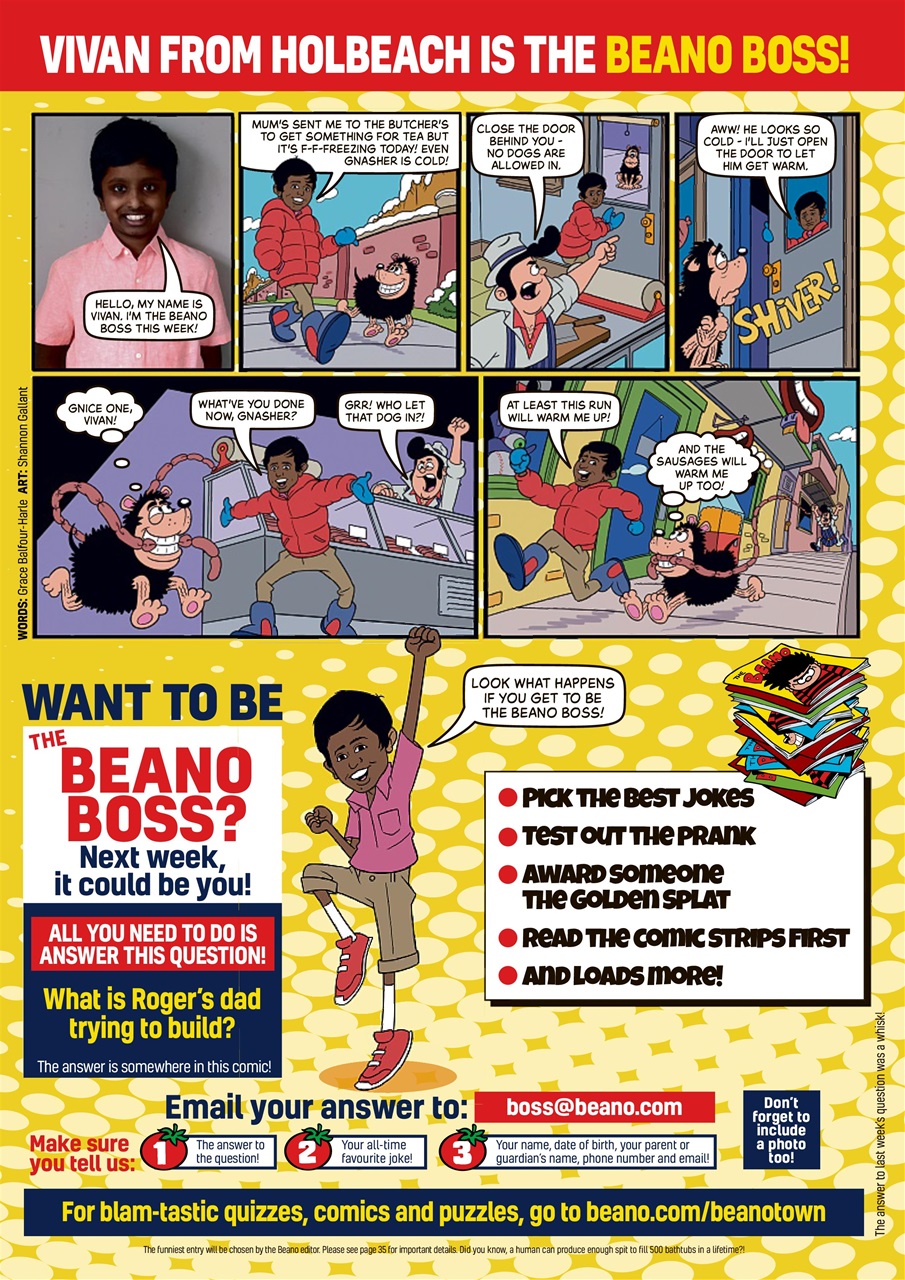 Beano Preview Pages