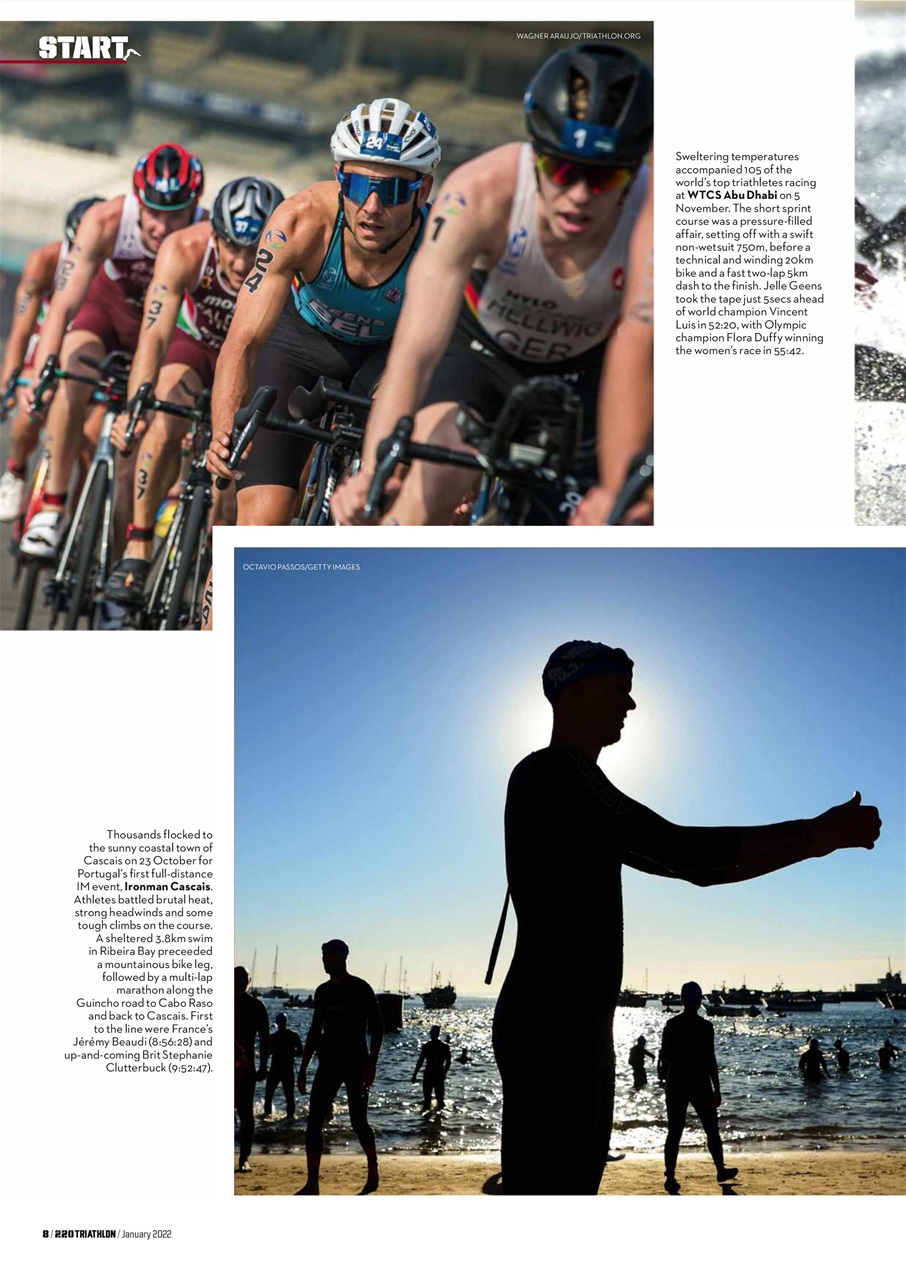 220 Triathlon Magazine Preview Pages