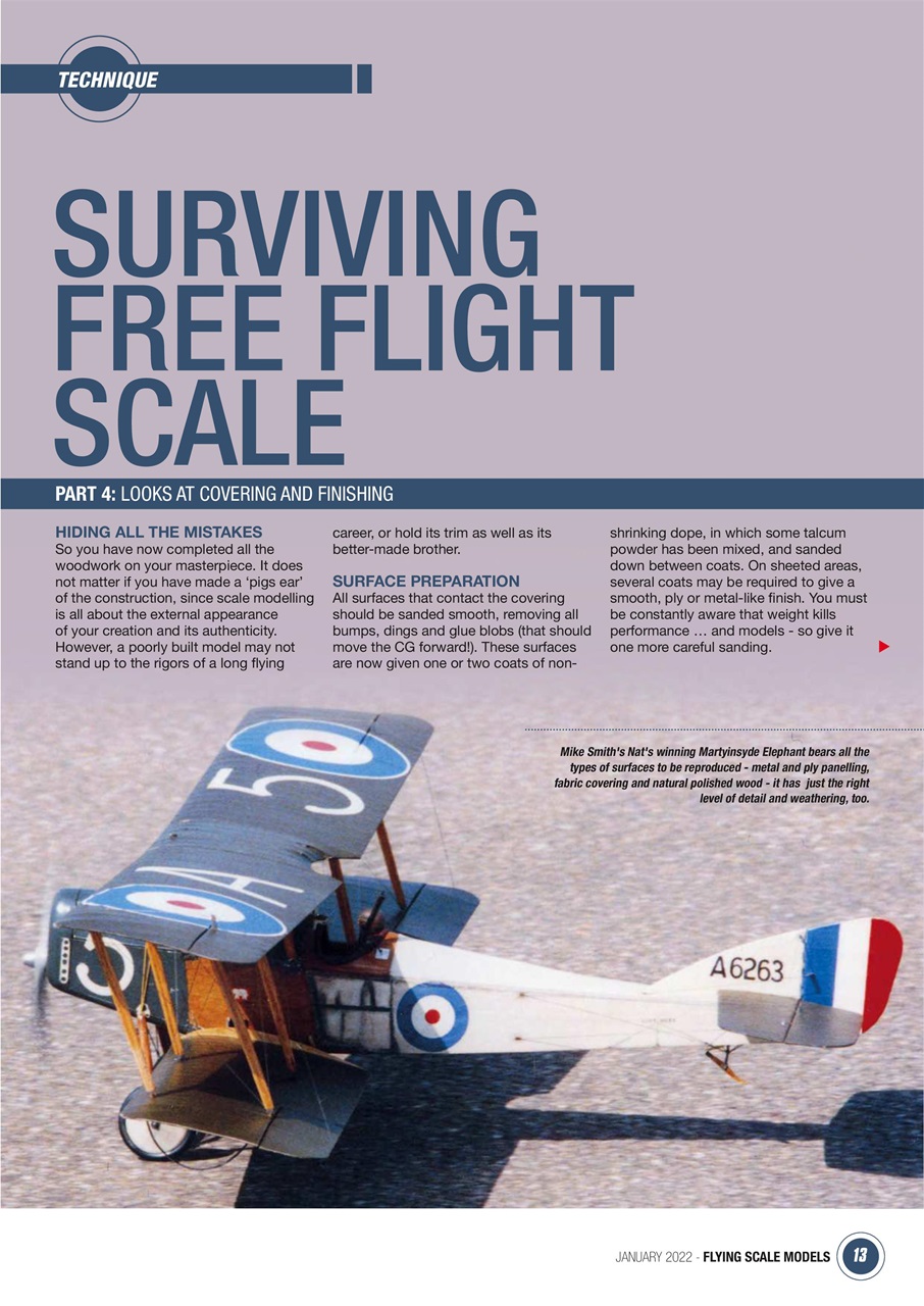 Radio Control Model Flyer Preview Pages