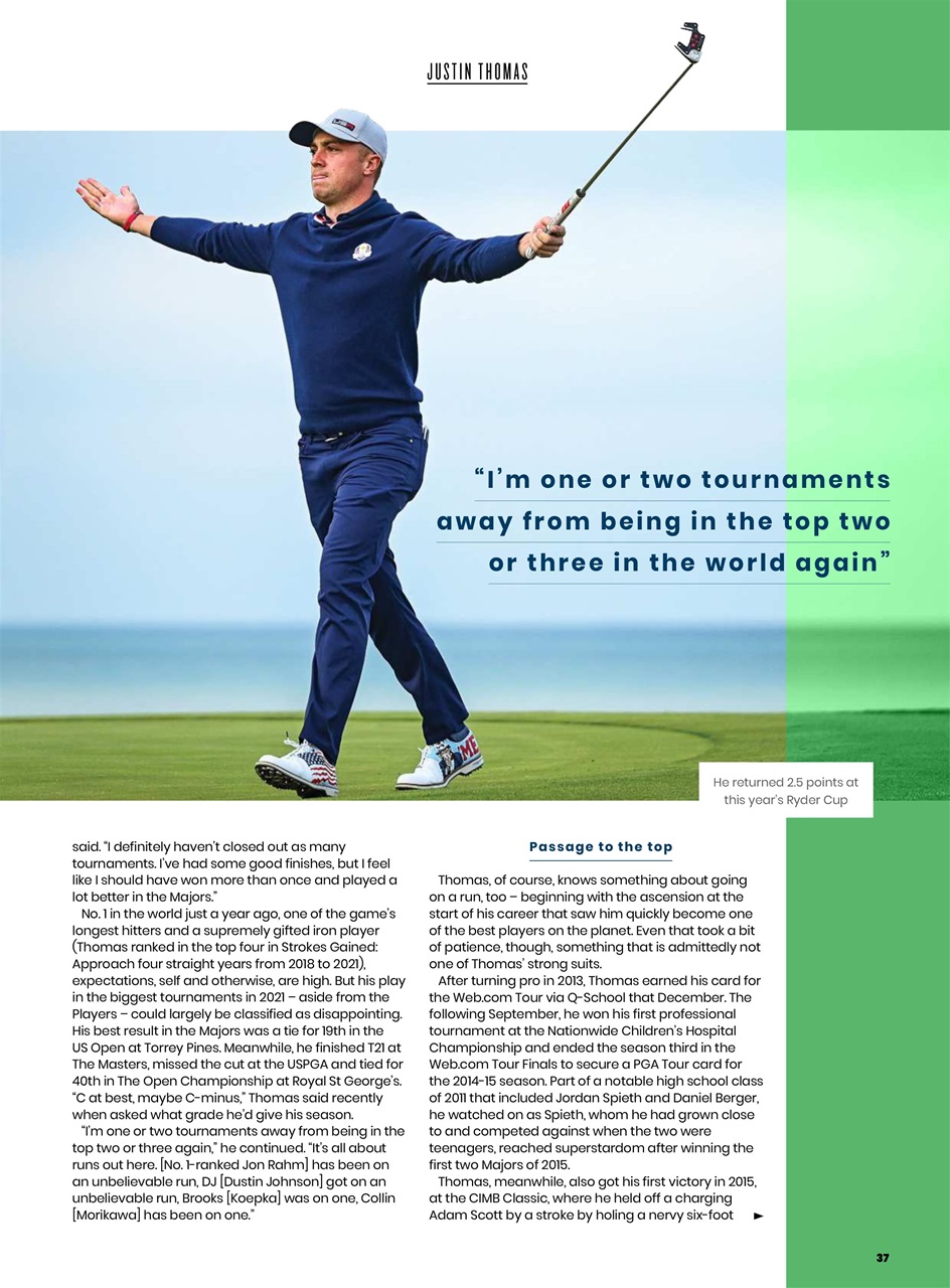 Golf Monthly Preview Pages