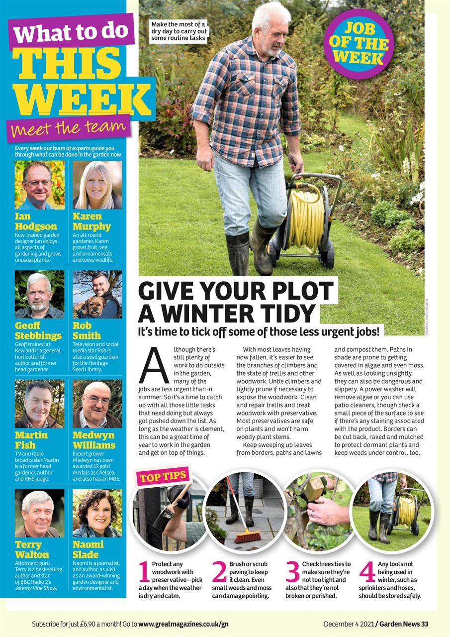 Garden News Preview Pages