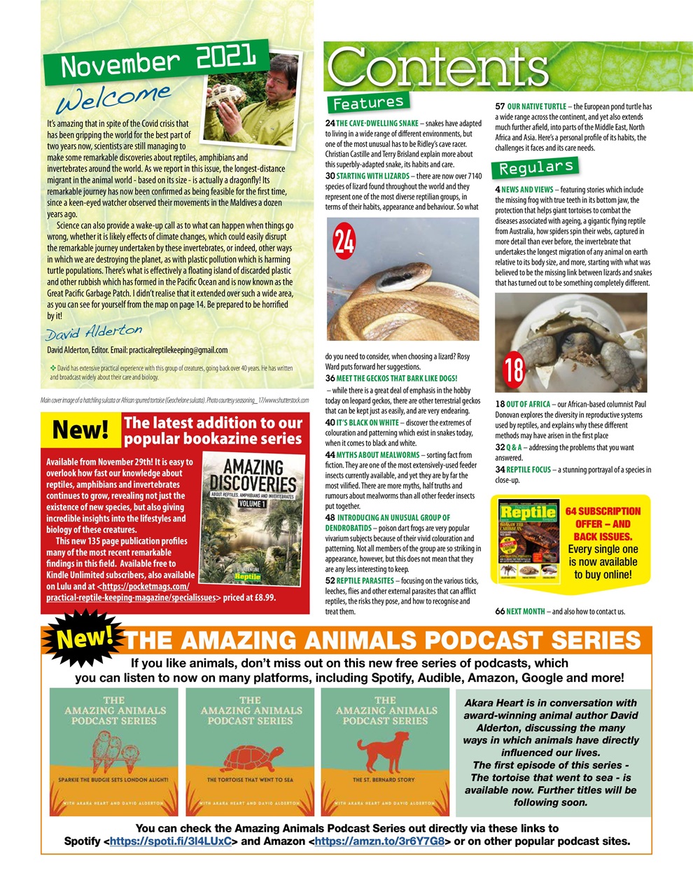Practical Reptile Keeping Preview Pages