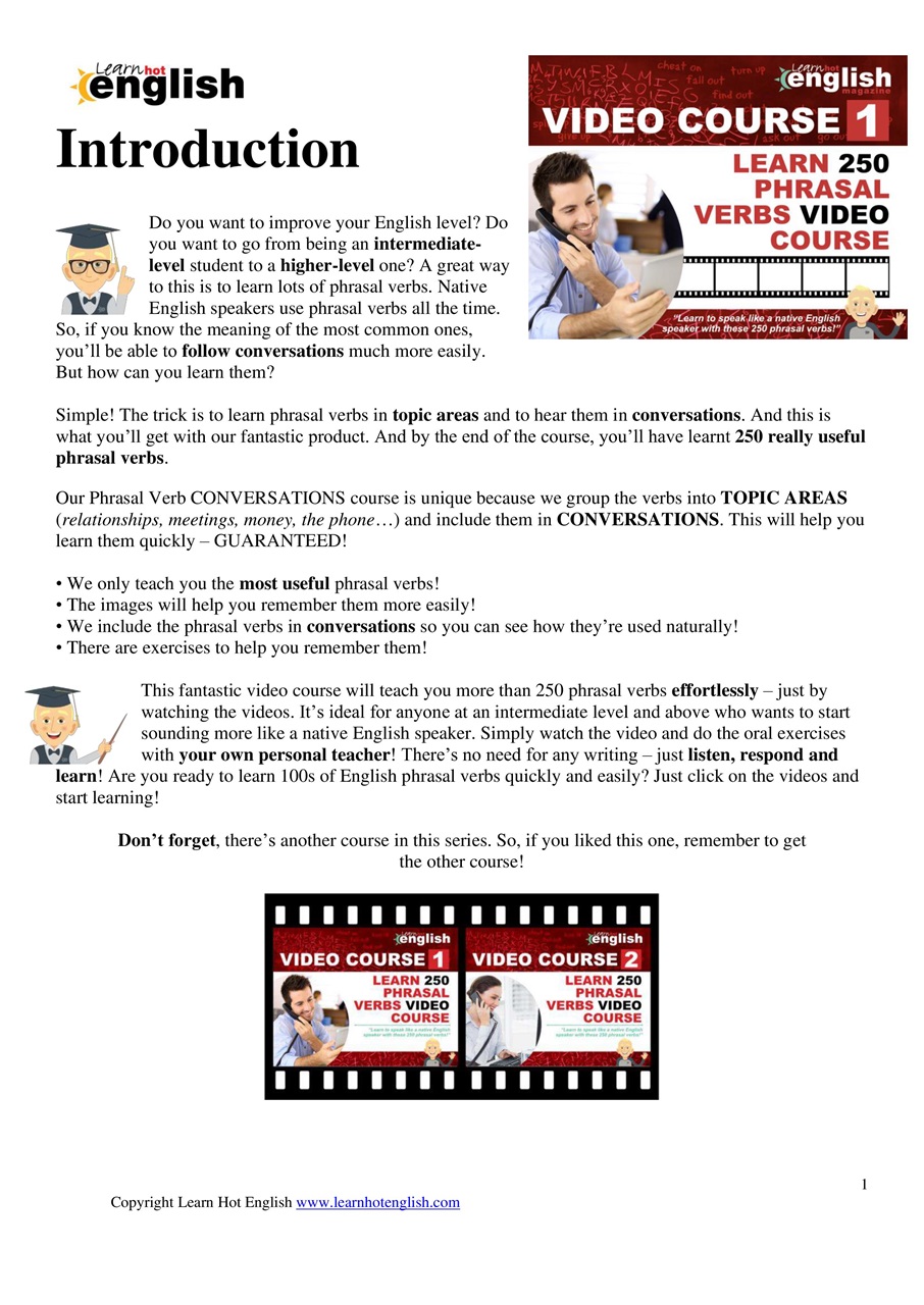 Learn Hot English Preview Pages