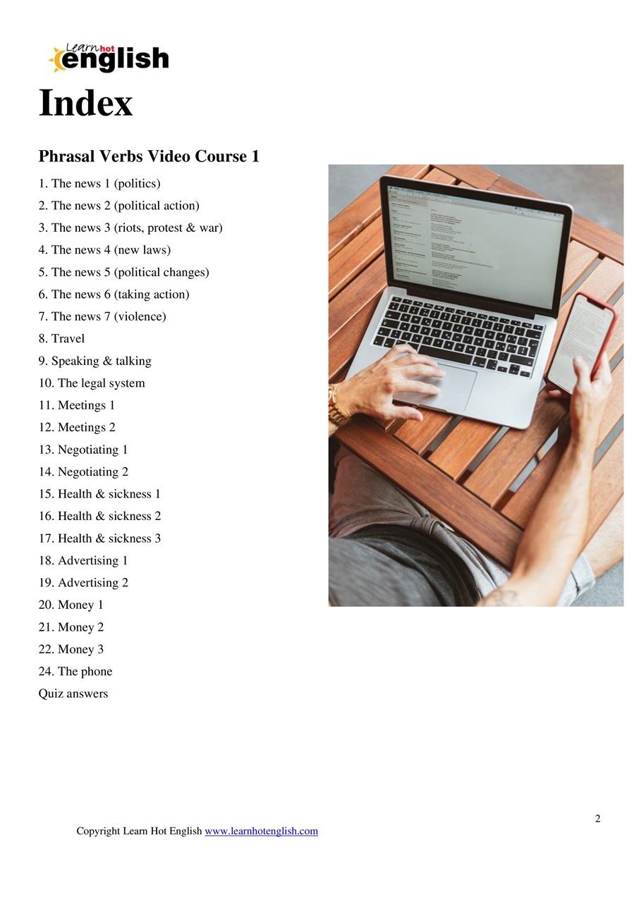 Learn Hot English Preview Pages